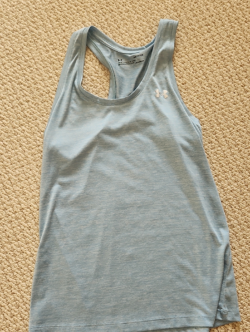 Under Armour Women's Light Blue Racerback Training Tank